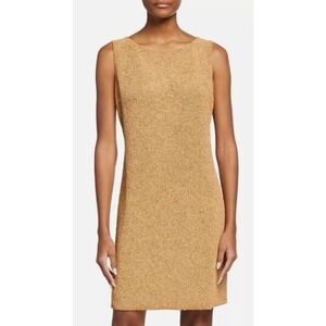 Michael Kors Collection Wood Bead Dress 2 Silk‎ Luxury Mod Coastal Art to Wear